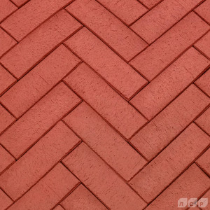 ЭДИНБУРГ ЛОНГ красный, 250х80х50, клинкер тротуарный, ЛСР