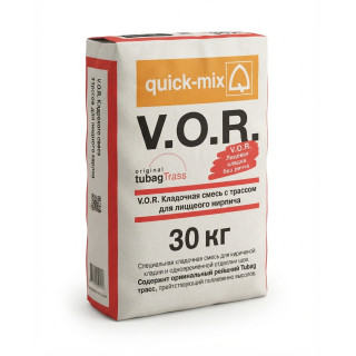 V.O.R. Кладочный раствор для лицевого кирпича VK 01, Quickmix